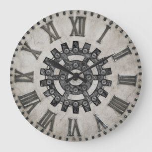 Stoomstijl Wandklok
