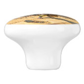 Stoomstijl Woestijnonderzoeker Muis  Keramische Knop (Zijkant)