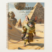 Stoomstijl Woestijnonderzoeker Muis Planner (Voorkant)