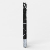 Stoomstijl Zilver Zink Ballon Thema Aangepaste Naa Case-Mate iPhone Case (Achterkant/links)