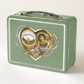 Stoomstijlhart met een Manometer (Achterkant)