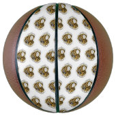 Stoomstijlhart met een Manometer Basketbal (Verticaal)