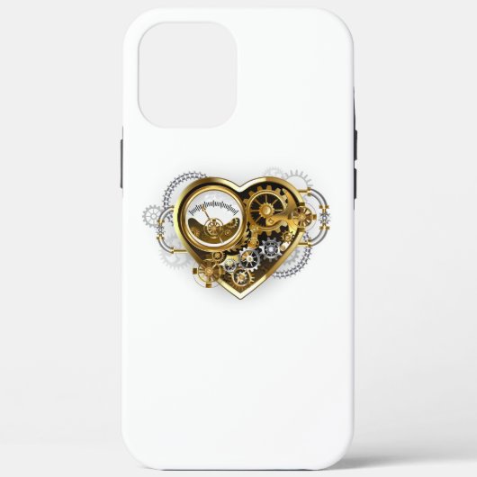 Stoomstijlhart met een Manometer Case-Mate iPhone Case (Achterkant)