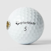 Stoomstijlhart met een Manometer Golfballen (Logo)