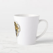 Stoomstijlhart met een Manometer Latte Mok (Rechts)