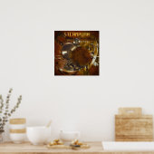 Stoomstijlposter Poster (Keuken)