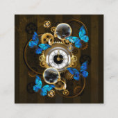 Stoomstijltandwielen en Blauwe Vlinders Kortingskaartje (Voorkant)