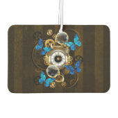 Stoomstijltandwielen en Blauwe Vlinders Luchtverfrisser (Achterkant)