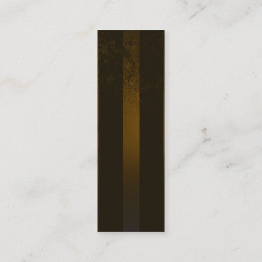 Stoomstijltandwielen en Blauwe Vlinders Mini Visitekaartje (Achterkant)