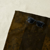 Stoomstijltandwielen en Blauwe Vlinders Strandlaken (In situ)