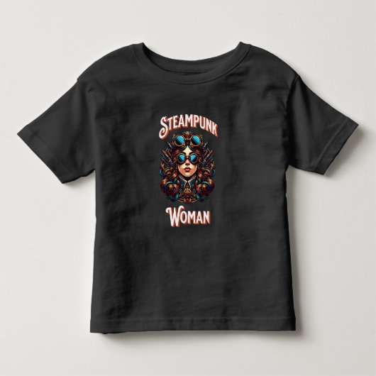 Stoomstijlvrouw Kinder Shirts (Voorkant)