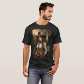 Stoomstijlvrouw T-shirt (Voorkant volledig)
