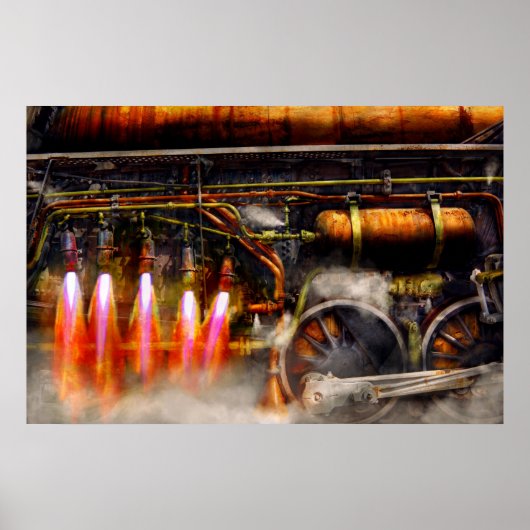 Stoomstoom - Trein - De super expres Poster (Voorkant)