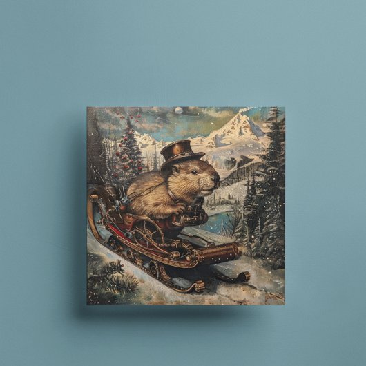 Stoomtech Beverslee Kerstkaart