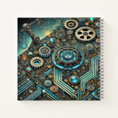 Stoomtech Circuits & Cybernetisch Systeem Notitieboek (Achterkant)