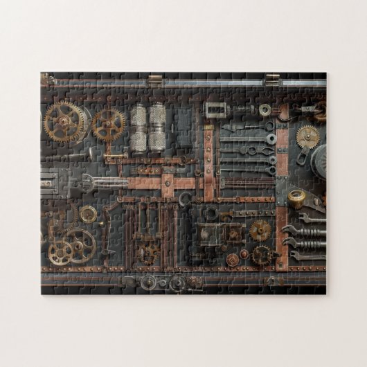 Stoomtech complexe gereedschapskist legpuzzel (Horizontaal)