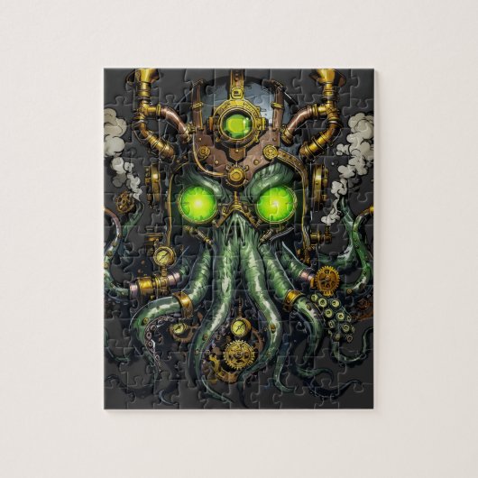 Stoomtech Cthulhu monster Legpuzzel (Verticaal)