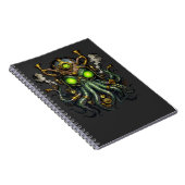 Stoomtech Cthulhu monster Notitieboek (Rechterzijde)