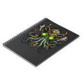 Stoomtech Cthulhu monster Notitieboek (Linkerzijde)