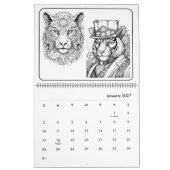 Stoomtech Dieren Kleurkalender Kalender (Jan 2027)