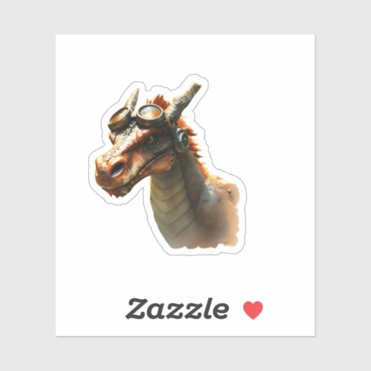 Stoomtech Draak Sticker (Vel)