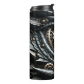 Stoomtech Drakenoog Close-up Ai Kunst Thermosbeker (Gedraaid links)