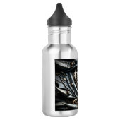 Stoomtech Drakenoog Close-up Ai Kunst Waterfles (Links)