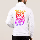 Stoomtech Kat Anime Rits Kapmantel Heren Grappig Hoodie (Achterkant)