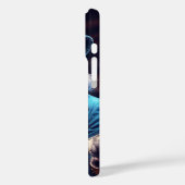 Stoomtech kat die gitaar speelt, hoge hoed en een  Case-Mate iPhone case (Achterkant / Links)