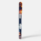Stoomtech kat die gitaar speelt, hoge hoed en een  Case-Mate iPhone case (Achterkant / Rechts)