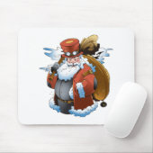 Stoomtech Kerstman Kerstmis Vintage Stijl Muismat (Met muis)