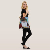 Stoomtech Kerstman Victoriaanse Kerst Fantasie Kun Tote Bag (Op model)