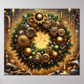 Stoomtech Kerstposter Poster (Voorkant)