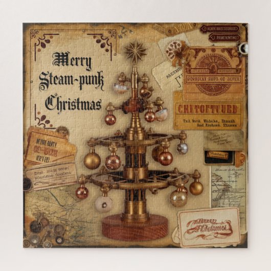 Stoomtech Kerstpuzzel Legpuzzel (Verticaal)