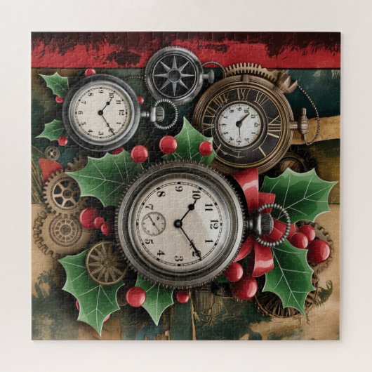 Stoomtech Kerstpuzzel Legpuzzel (Horizontaal)