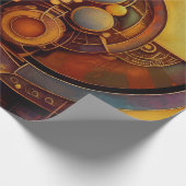 Stoomtech Mechanische Bol Compositie Cadeaupapier (Hoek)
