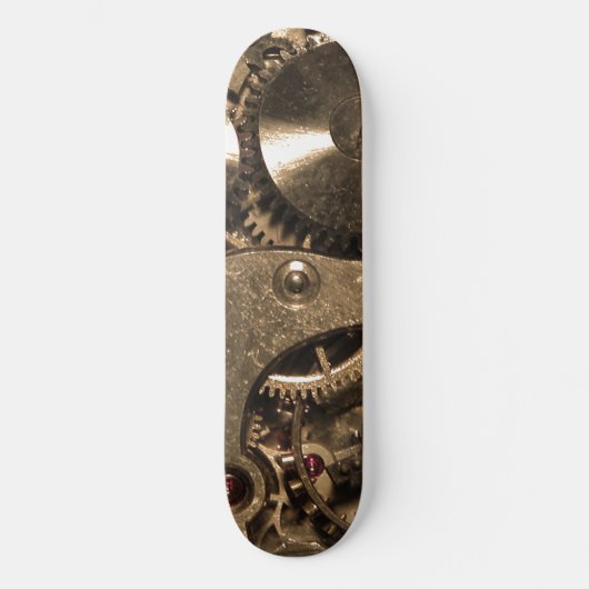 Stoomtech Metaal Klok Versnellingen Skateboard (Voorkant)
