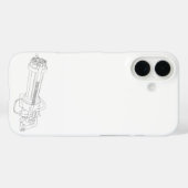 Stoomtech Rotatie Pistool Case-Mate iPhone Case (Achterkant (horizontaal))