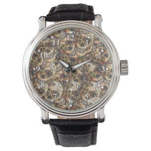 Stoomtech Schedel Horloge