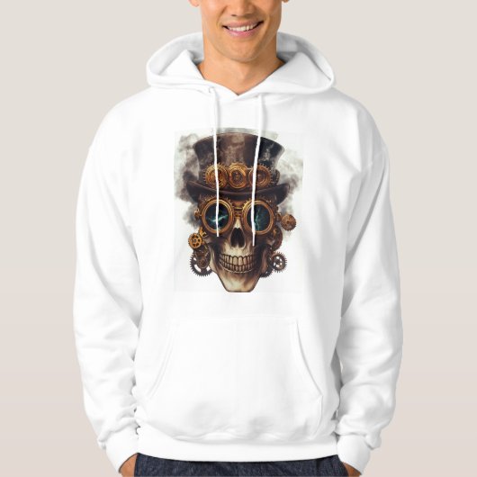 Stoomtech Schedelmotor Hoodie (Voorkant)