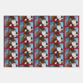 Stoomtech Sinterklaas Victoriaanse Kerst Fantasie Inpakpapier Vel (Voorkant 2)