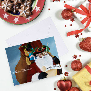 Stoomtech Sinterklaas Victoriaanse Kerst Fantasie  Kaart