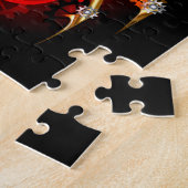 Stoomtech spin op zwart legpuzzel (Zijkant)