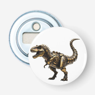 Stoomtech T-Rex Mech – Messing Dino Beest Button Flesopener