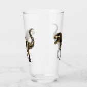 Stoomtech T-Rex Mech – Messing Dino Beest Glas (Links)
