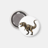 Stoomtech T-Rex Mech – Messing Dino Beest Magneet (Voorkant / Achterkant)