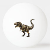 Stoomtech T-Rex Mech – Messing Dino Beest Pingpongbal (Achterkant)