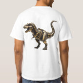 Stoomtech T-Rex Mech – Messing Dino Beest T-shirt (Achterkant)