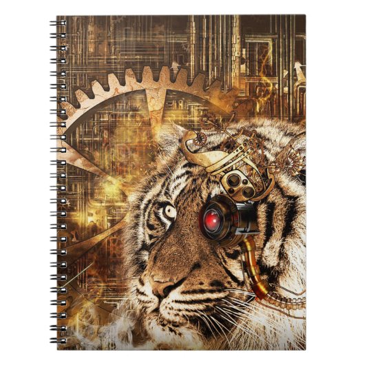 Stoomtech Tijger Notitieboek (Voorkant)
