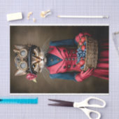 Stoomtech Tijgerkat & Besmand Decoupage DY6L Tissuepapier (Craft)